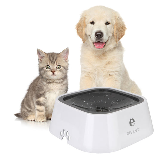1.5L floating water bowl for cats and dogs
