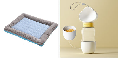Pet cooling pad bed for dogs and cats summer mat