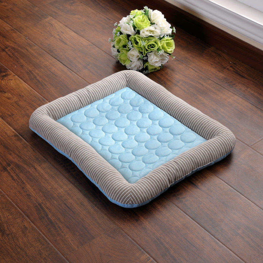 Pet cooling pad bed for dogs and cats summer mat