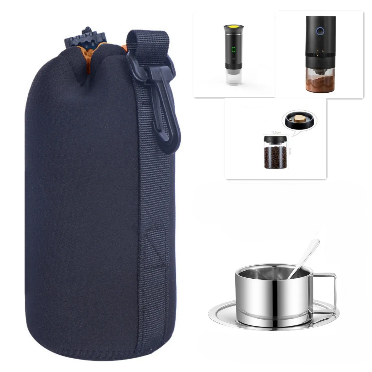 Veluna 3-in-1 Portable Espresso Maker – Fast Living Coffee