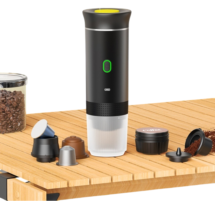 Veluna 3-in-1 Portable Espresso Maker – Fast Living Coffee