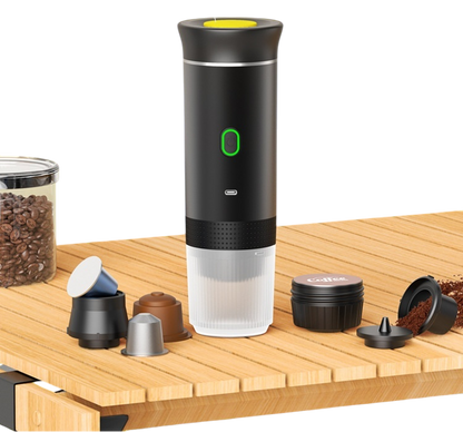 Veluna 3-in-1 Portable Espresso Maker – Fast Living Coffee