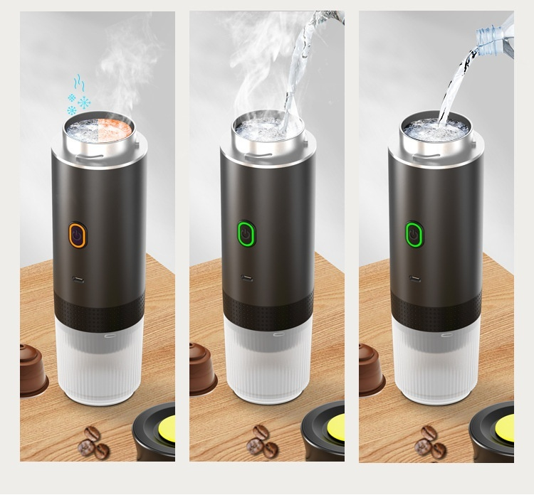 Veluna 3-in-1 Portable Espresso Maker – Fast Living Coffee