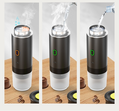 Veluna 3-in-1 Portable Espresso Maker – Fast Living Coffee