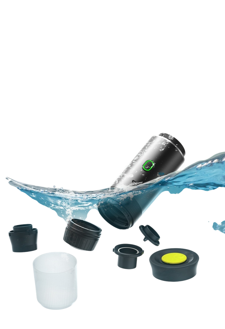 Veluna 3-in-1 Portable Espresso Maker – Fast Living Coffee