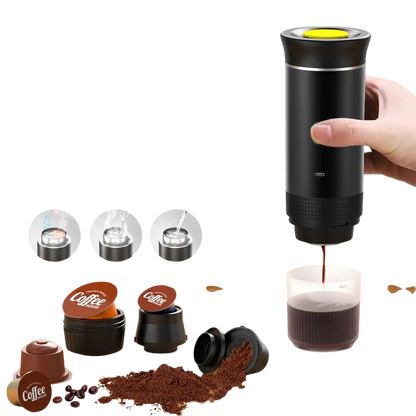 Veluna 3-in-1 Portable Espresso Maker – Fast Living Coffee
