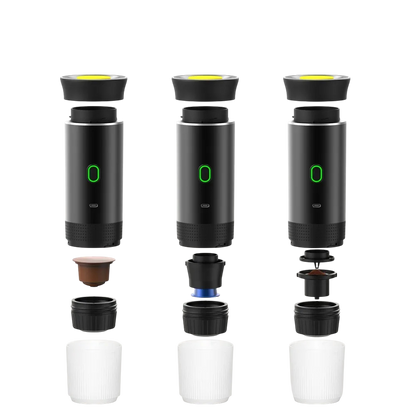 Veluna 3-in-1 Portable Espresso Maker – Fast Living Coffee