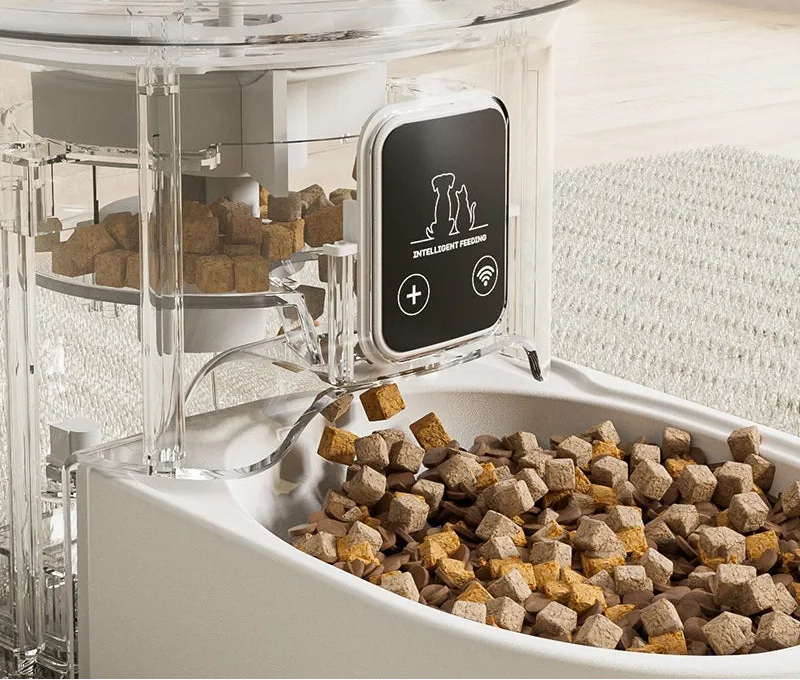 Veluna 4L Automatic Pet Feeder – Smart WiFi Dispenser - Veluna
