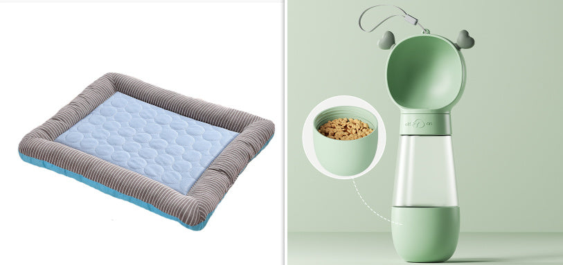 Pet cooling pad bed for dogs and cats summer mat
