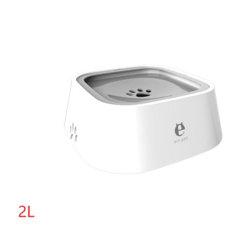 1.5L floating water bowl for cats and dogs