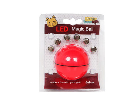 Interactive pet toy ball for cats and small dogs