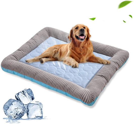Pet cooling pad bed for dogs and cats summer mat