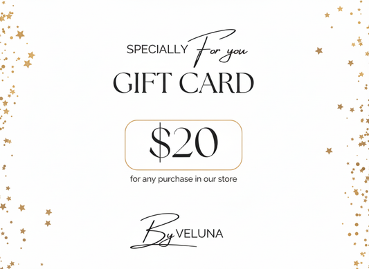 Veluna $20 E-Gift Card – Perfect for Any Occasion - Veluna