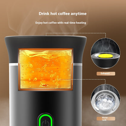 ☕ 3-in-1 Portable Espresso Machine – Coffee Grinder & Capsule Maker - Veluna