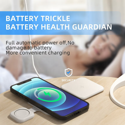 ⚡ 3-in-1 Magnetic Foldable Wireless Charger – Fast Charging Station - Veluna