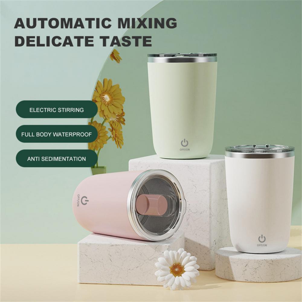 Veluna 350ml Self-Stirring Mug – Magnetic Mixing Cup - Veluna
