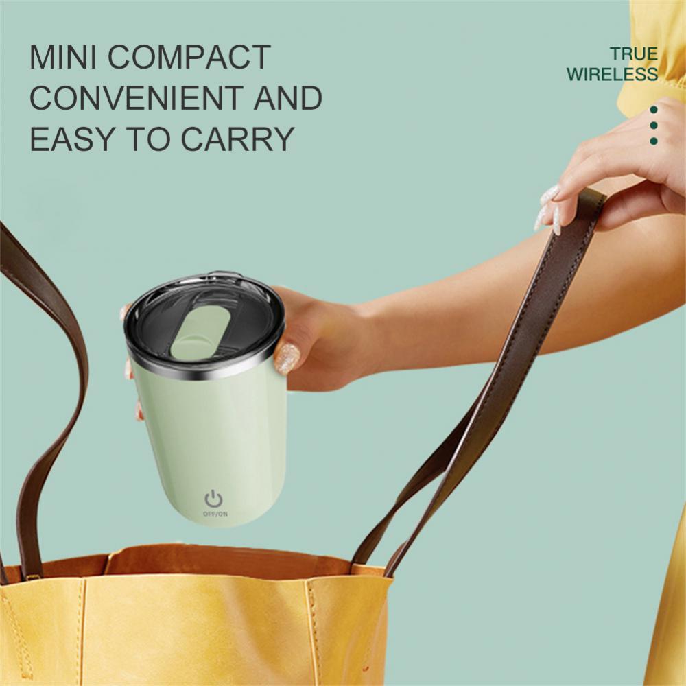 Veluna 350ml Self-Stirring Mug – Magnetic Mixing Cup - Veluna