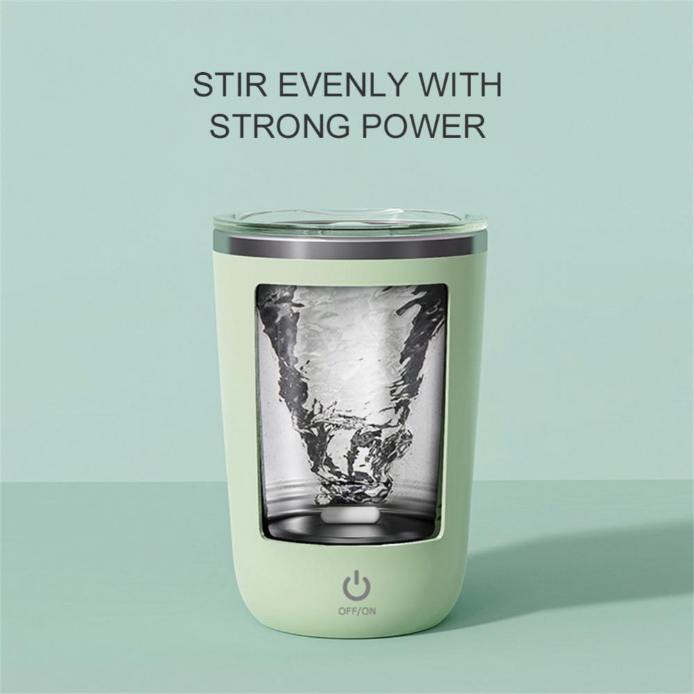 Veluna 350ml Self-Stirring Mug – Magnetic Mixing Cup - Veluna