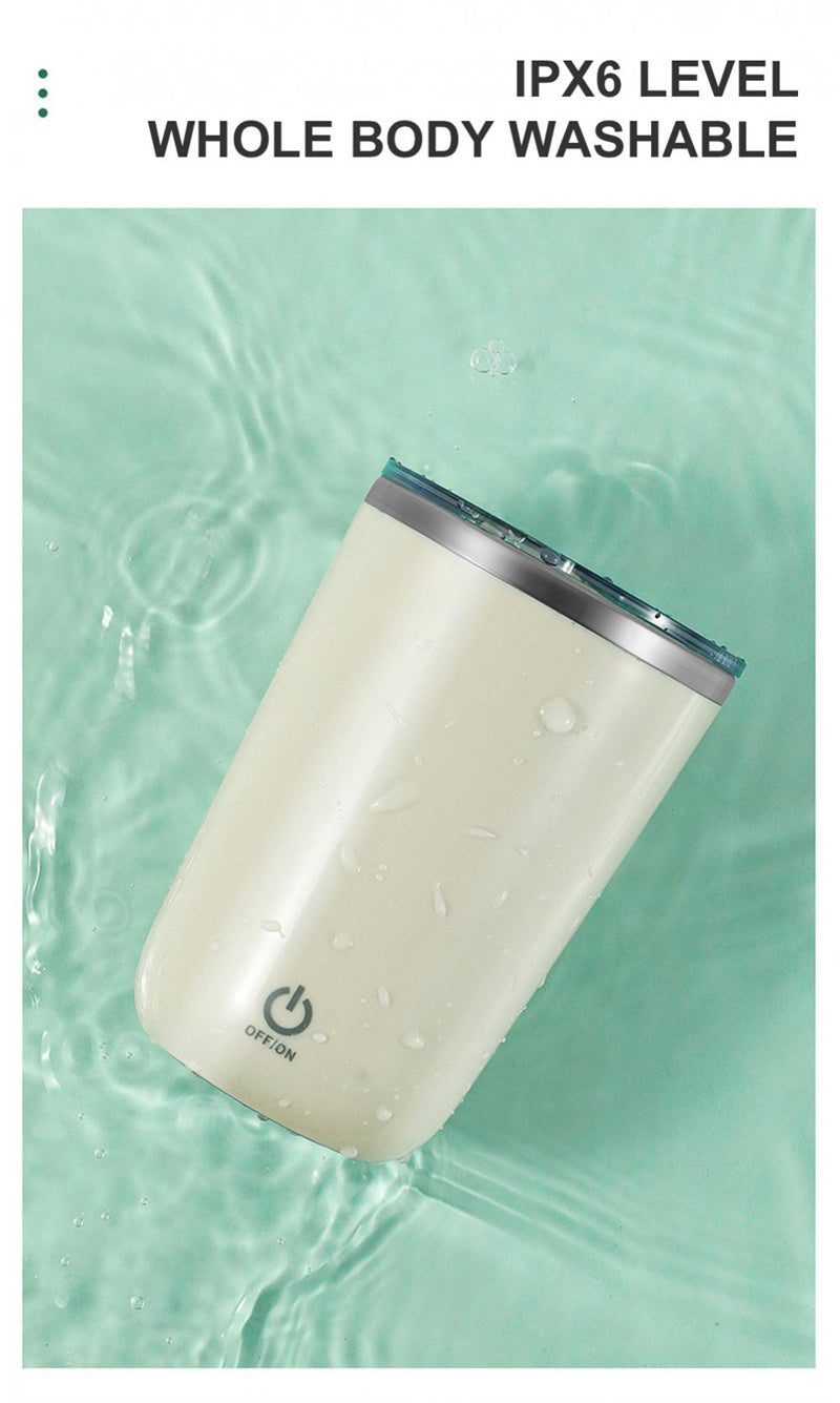 Veluna 350ml Self-Stirring Mug – Magnetic Mixing Cup - Veluna