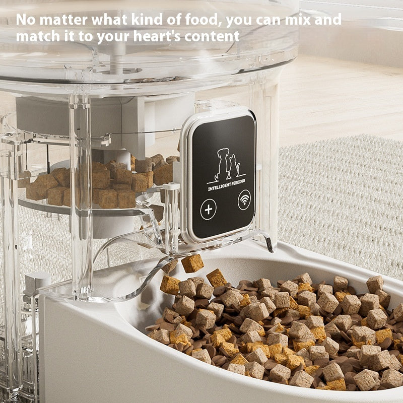 Veluna 4L Automatic Pet Feeder – Smart WiFi Dispenser - Veluna