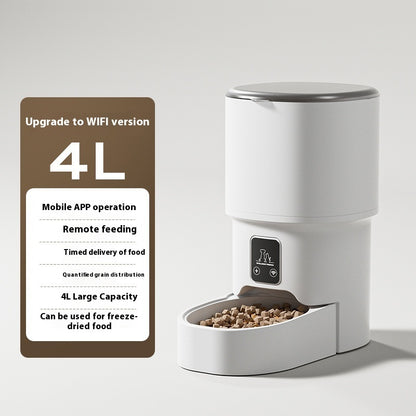 Veluna 4L Automatic Pet Feeder – Smart WiFi Dispenser - Veluna