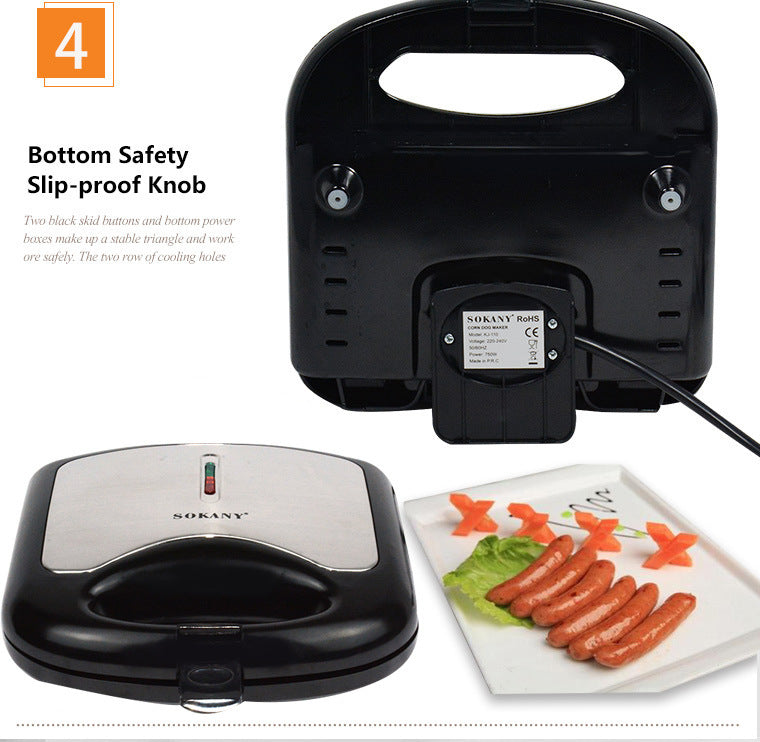 Veluna Electric Hot Dog Maker – 750W Non-Stick - Veluna