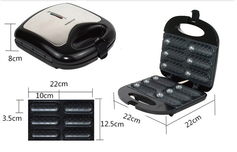 Veluna Electric Hot Dog Maker – 750W Non-Stick - Veluna
