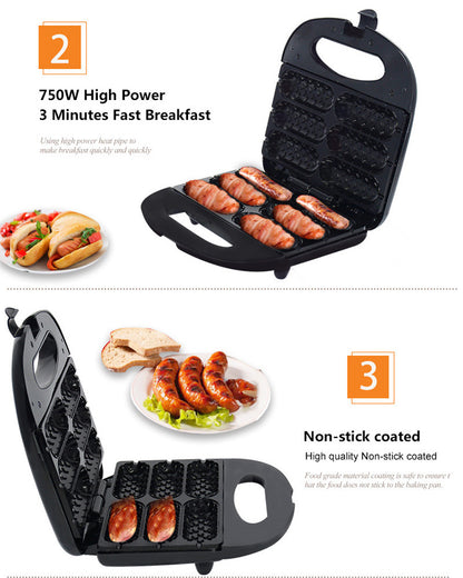 Veluna Electric Hot Dog Maker – 750W Non-Stick - Veluna