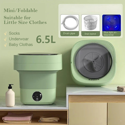 Veluna Mini Foldable Washing Machine – Portable & Compact - Veluna