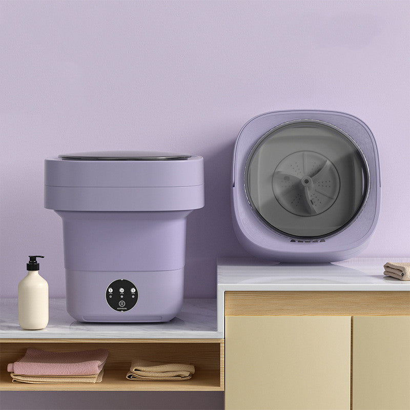 Veluna Mini Foldable Washing Machine – Portable & Compact - Veluna