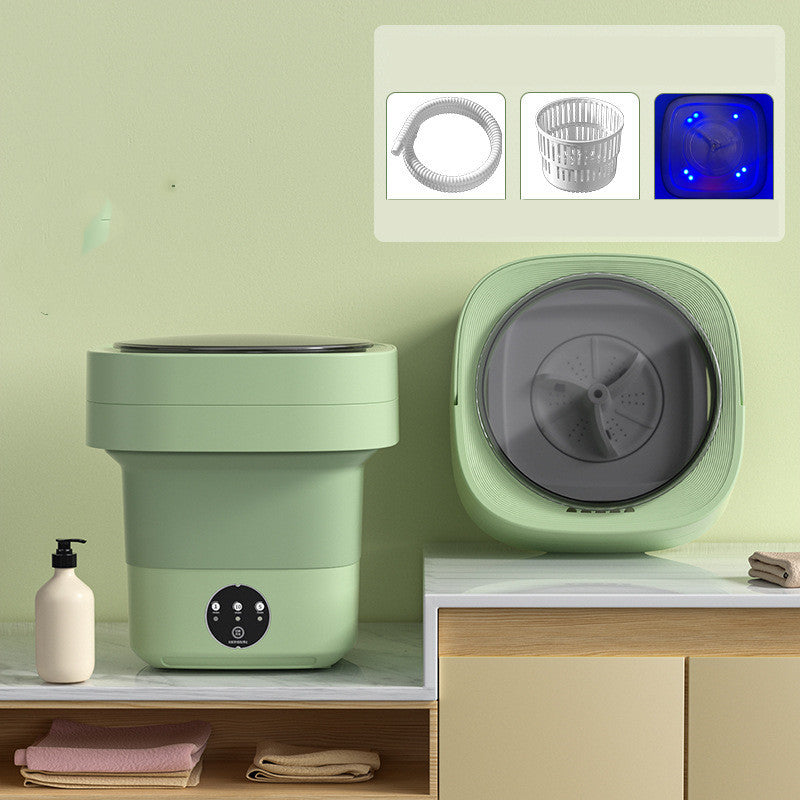 Veluna Mini Foldable Washing Machine – Portable & Compact - Veluna