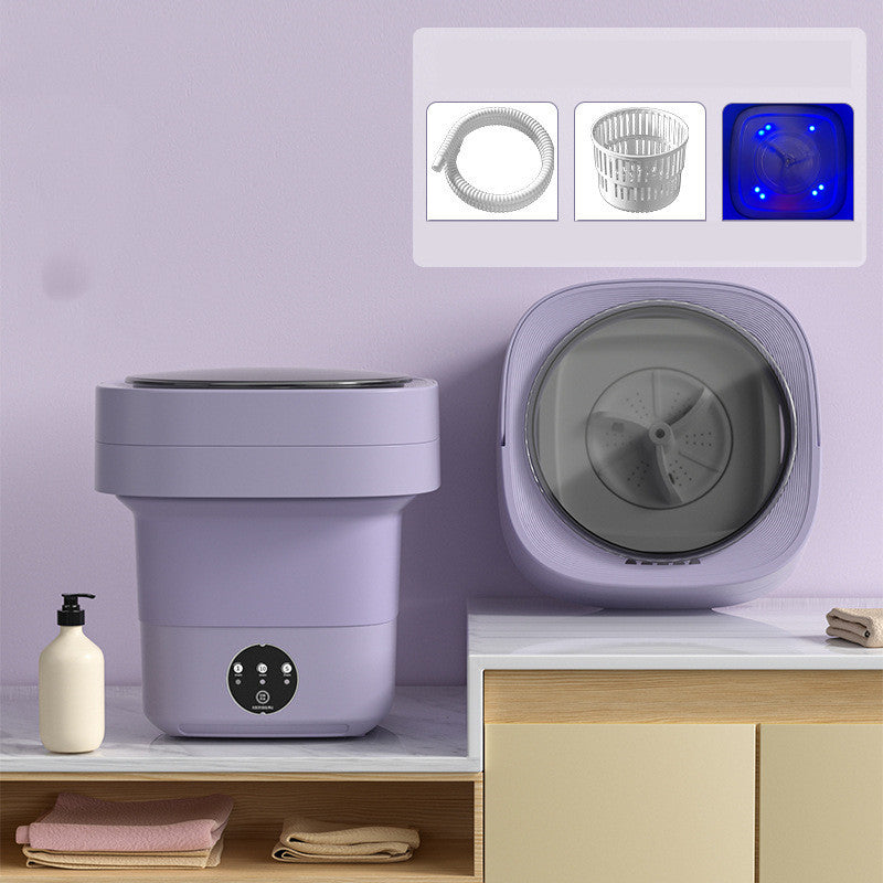 Veluna Mini Foldable Washing Machine – Portable & Compact - Veluna
