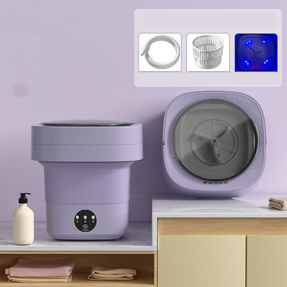 Veluna Mini Foldable Washing Machine – Portable & Compact - Veluna