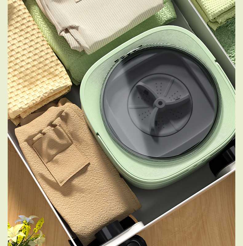 Veluna Mini Foldable Washing Machine – Portable & Compact - Veluna
