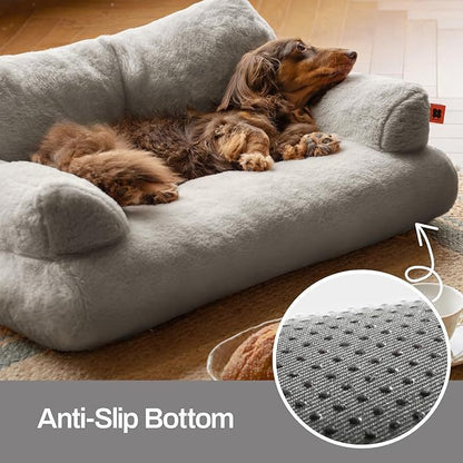 Veluna Super Soft Pet Sofa – Cozy Autumn & Winter Bed - Veluna