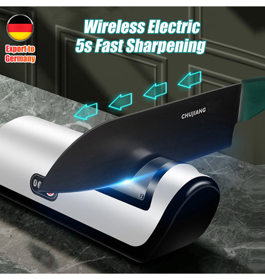 Veluna USB Electric Knife Sharpener – Adjustable Tool - Veluna