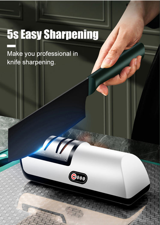 Veluna USB Electric Knife Sharpener – Adjustable Tool - Veluna