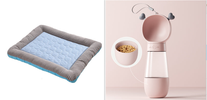 Pet cooling pad bed for dogs and cats summer mat