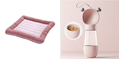 Pet cooling pad bed for dogs and cats summer mat