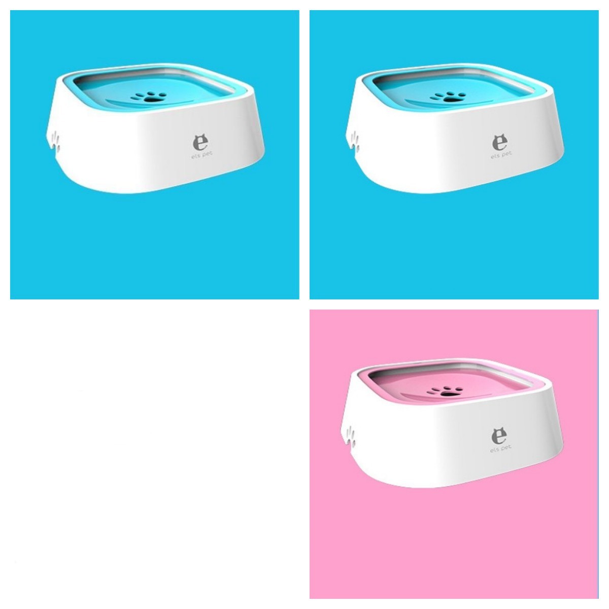 1.5L floating water bowl for cats and dogs
