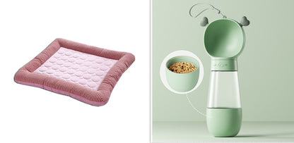 Pet cooling pad bed for dogs and cats summer mat
